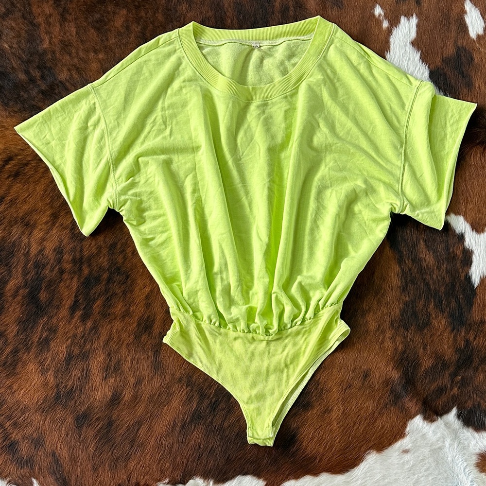 Free People Oversized Bodysuit
